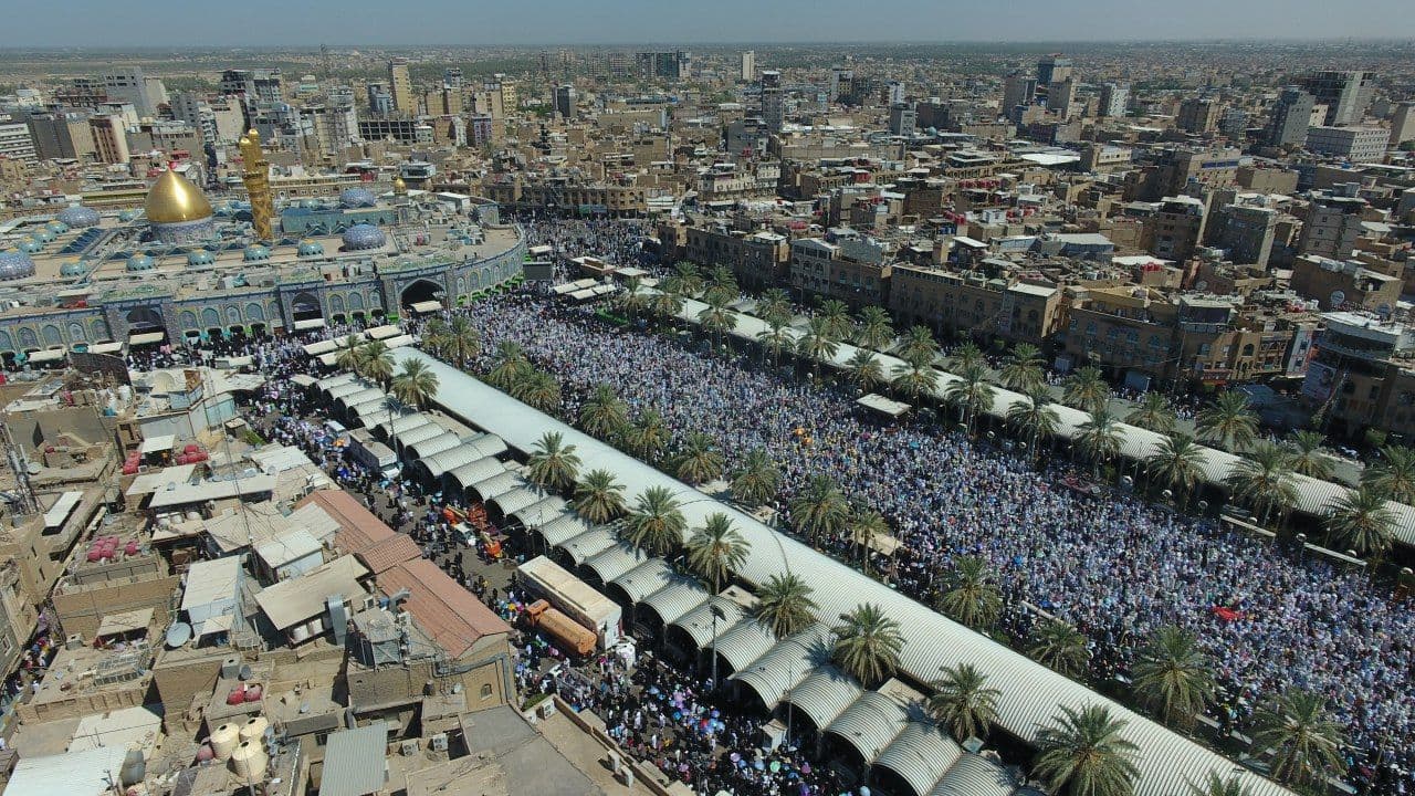 تصویر-هوایی-از-بین-الحرمین-روز-عرفه